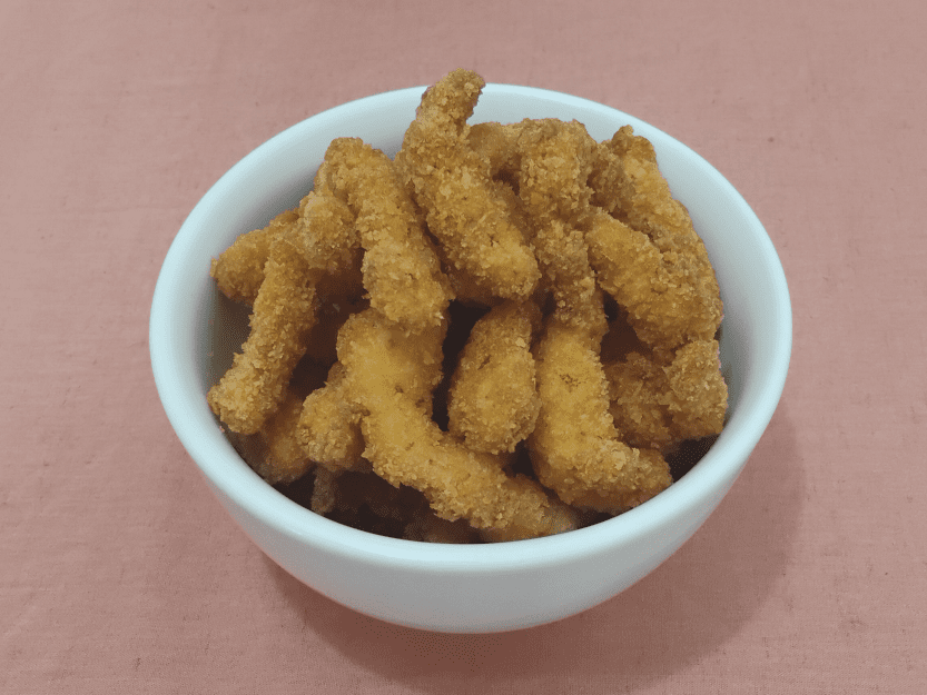 Foto Cardápio - Casa do Sabor Caseiro - Isca de Frango - Porção